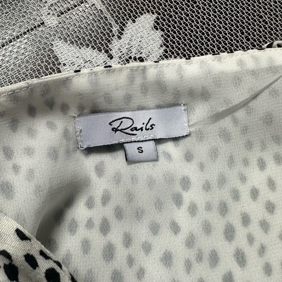 Rails Iris Spotted Wrap Dress Sz Small - Picture 7 of 14